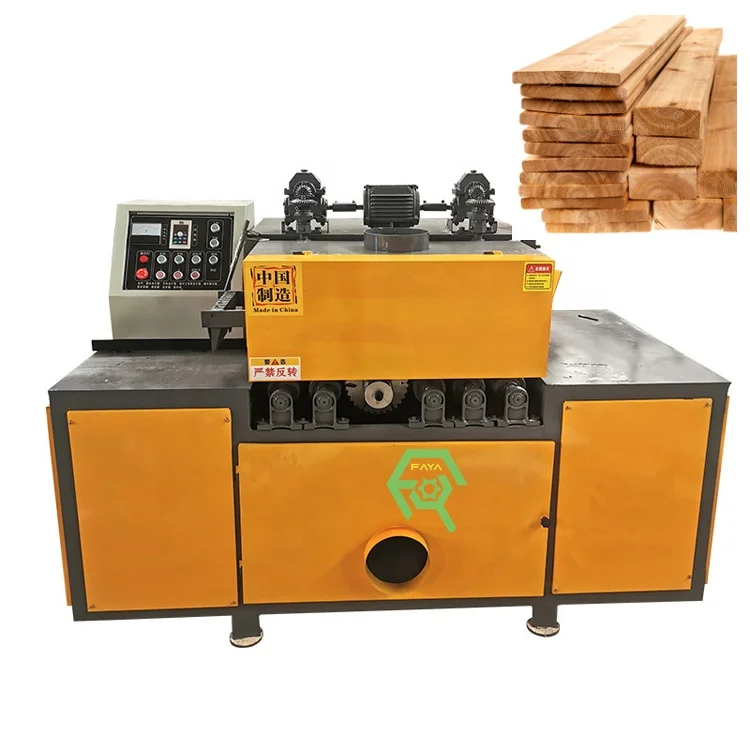 High capacity wood sawing machine Multi-blade saw cutting machine Wood splitter for sale
