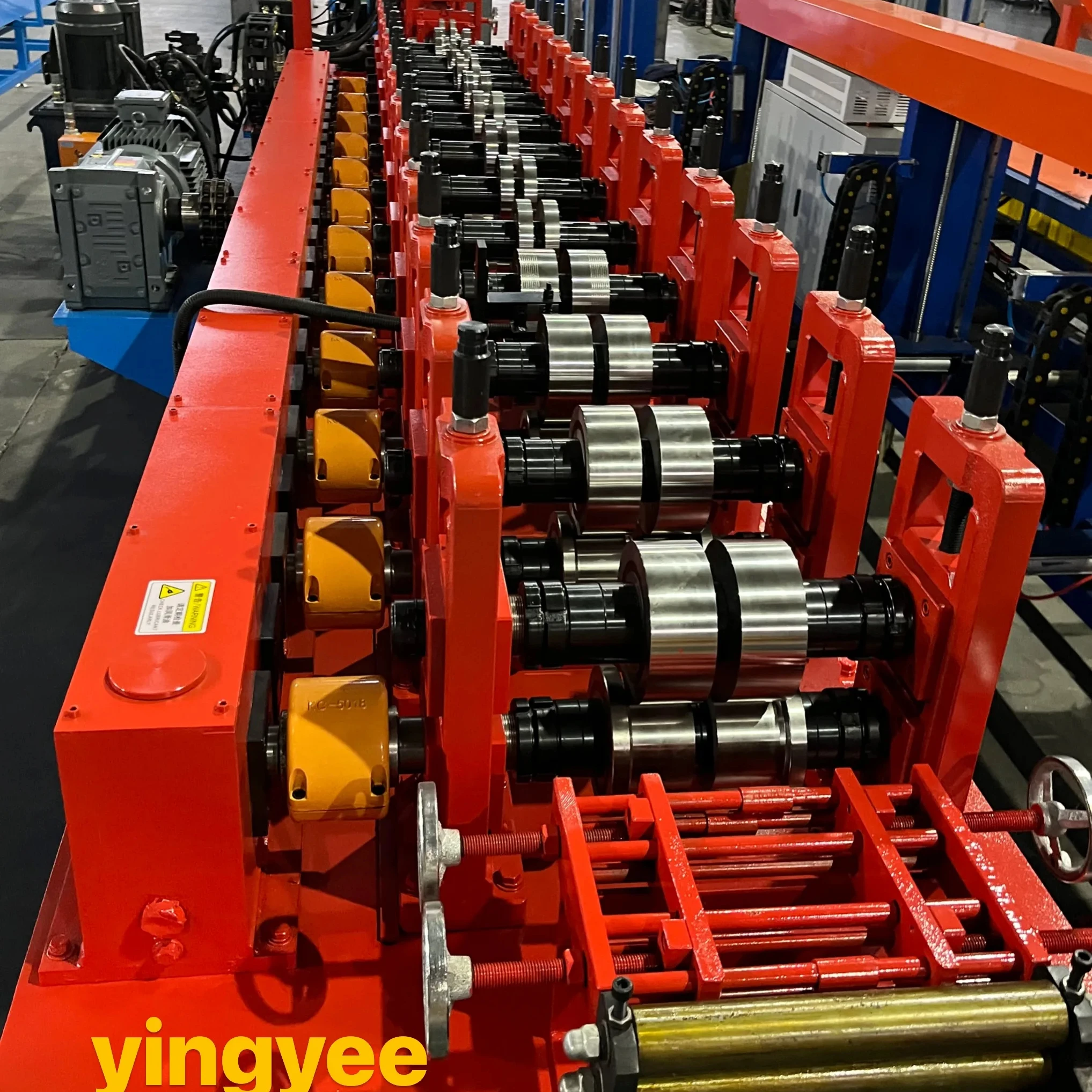 Hot sale ceiling machine high quality 70 m/min drywall metal omega  channel omega  roll forming machine