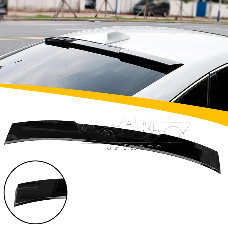 Haosheng Manufactory Custom Color Carbon Fiber Rear Window Roof Wing Spoiler For Honda Accord Ten Generation 2018 2019 2020 2021
