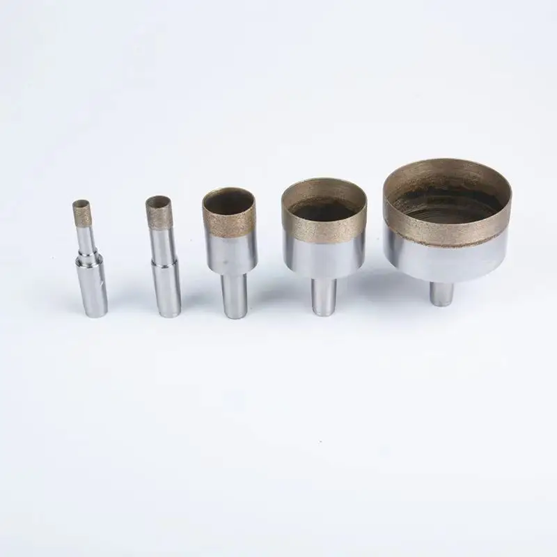 Diamond Cone Shank Drill Bit for Making Hole on the Glass