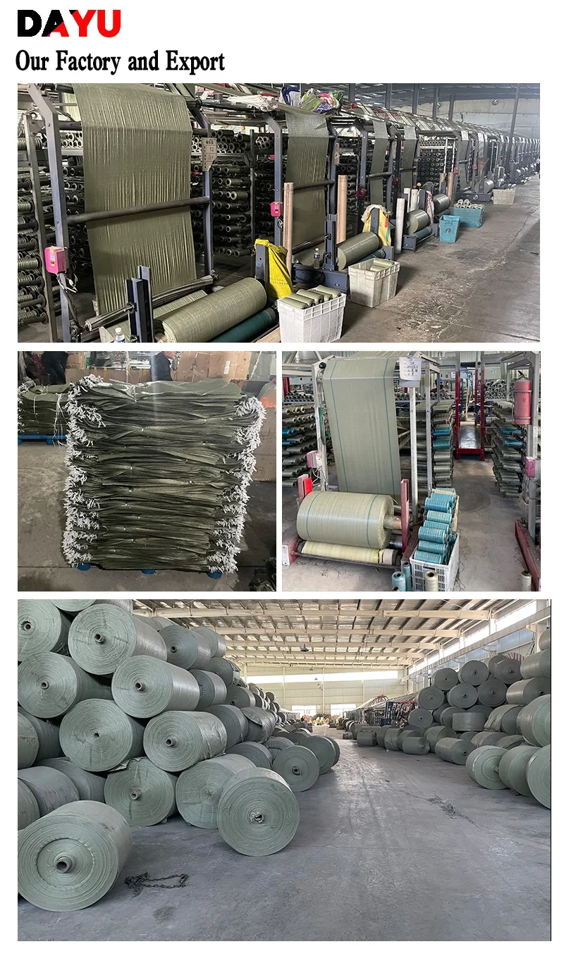Price favorable 100kg 50kg 25kg 10kg gray pp woven bag for cement mining industry