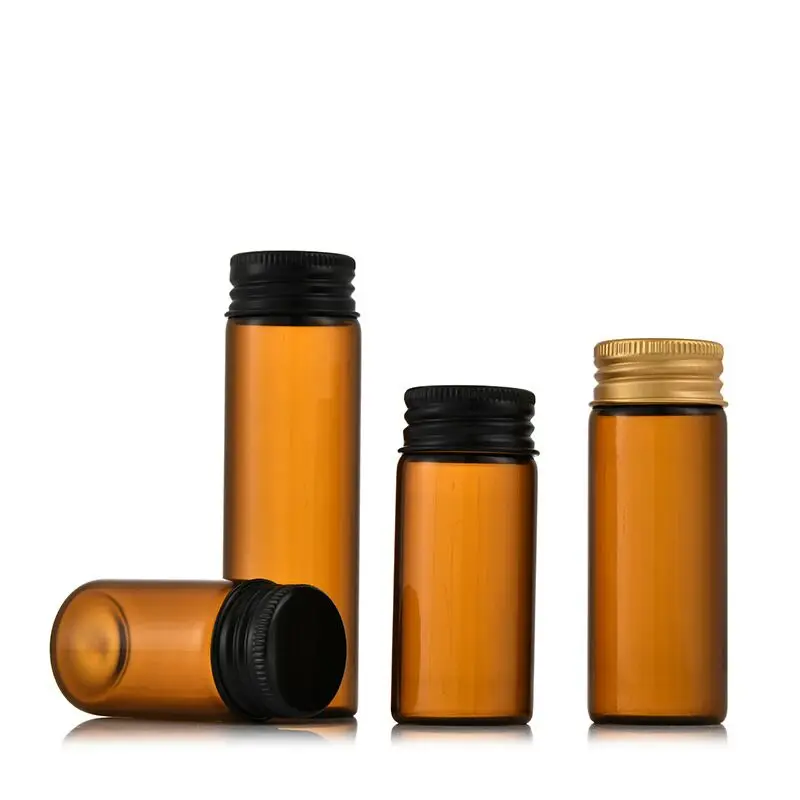 Customized Chemical Clear Borosilicate Glass 250ml 300ml 500ml 1000ml Amber Reagent Bottle Empty with Screw Cap