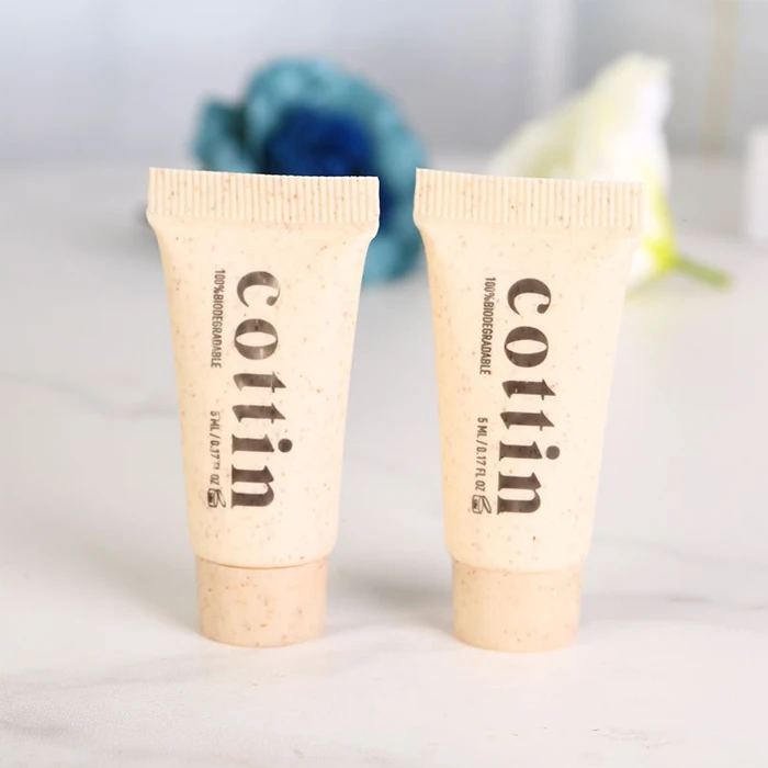 Eco Friendly Biodegradable Material Wheat Straw Tubes Packaging