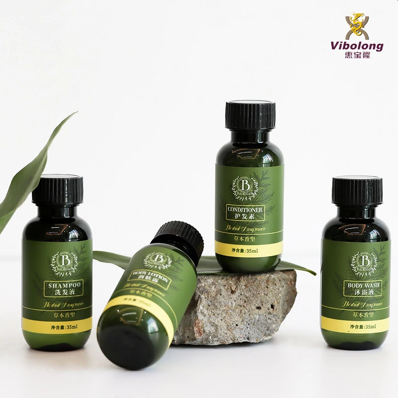 New Design Mini Travel Packages Hair Conditioner Custom Toiletries Kit Disposable Hospital Hotel Airbnb Supplies Set