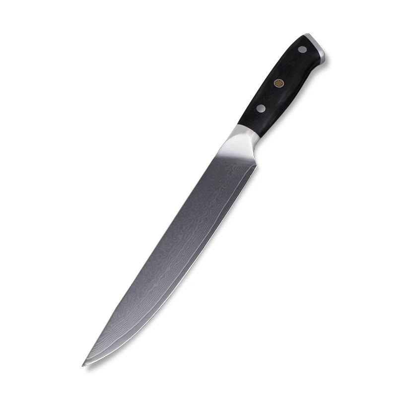 Professional 67layers Damascus steel 8 inch Cleaver Knife with G10 Handle