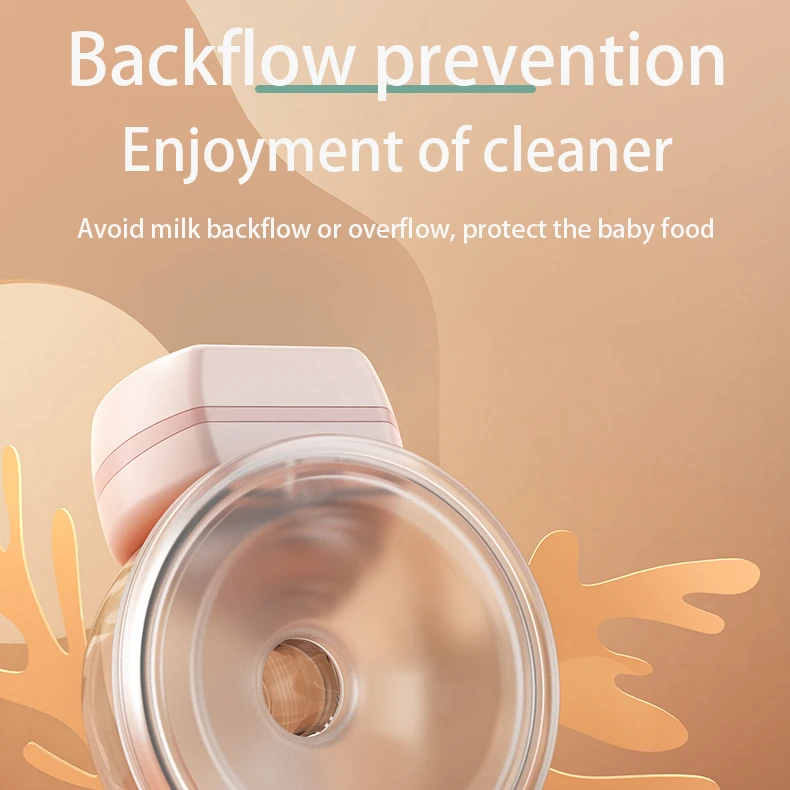 Single Mini Portable 200ml Silicone Automatic Baby Wireless Wearable Electric Milk Feeding Breast Pump