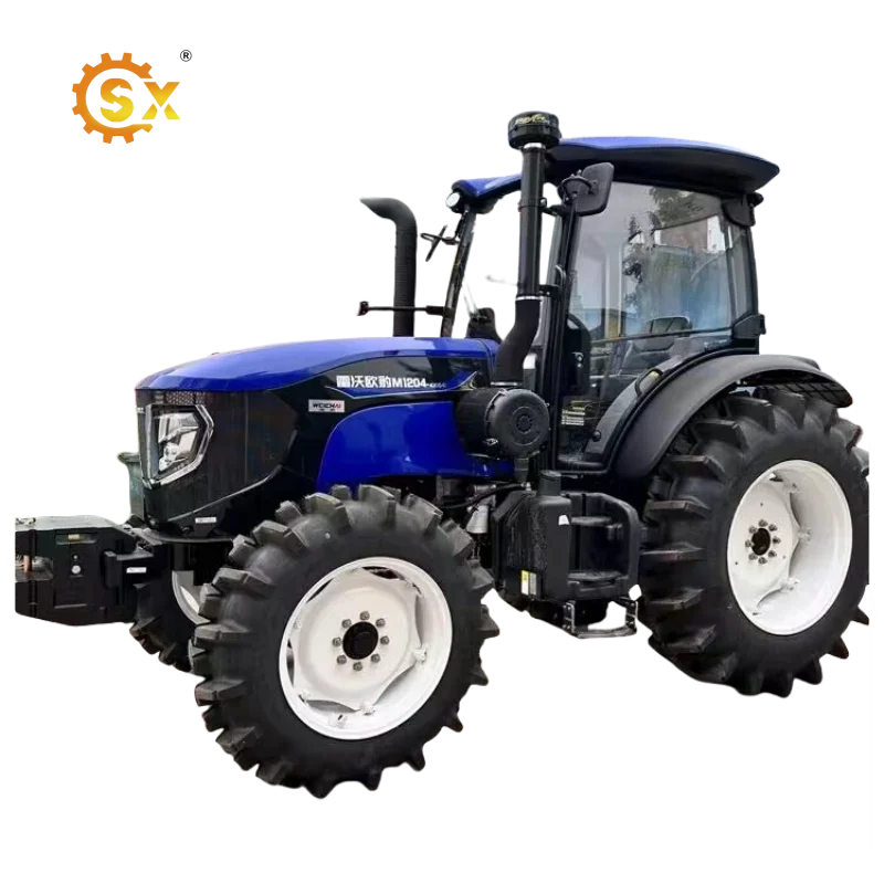 Завод 4wd колесо 20hp 30hp 40hp 50hp 60hp 70hp 80hp 90hp 100hp 120hp 140hp 150hp 180hp сельскохозяйственный трактор Снежная щетка уборочная машина