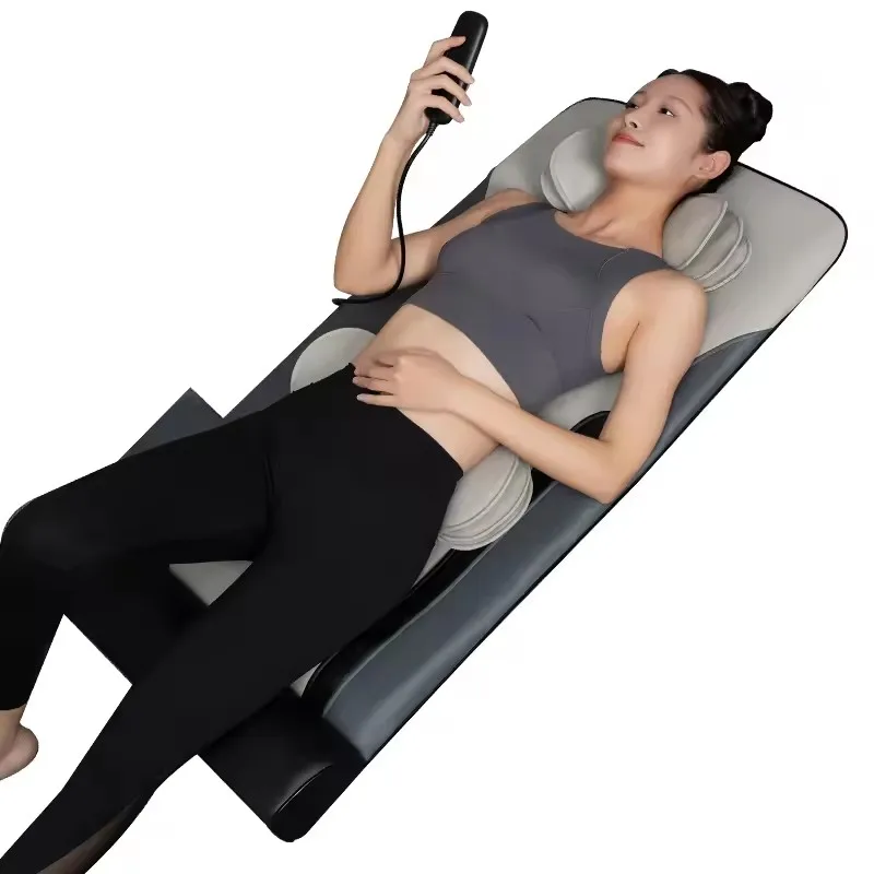 New Design OEM ODM Air Pressure Back Massage Mattress Air Compression Stretching Yoga Massage Mat Acupressure Mat