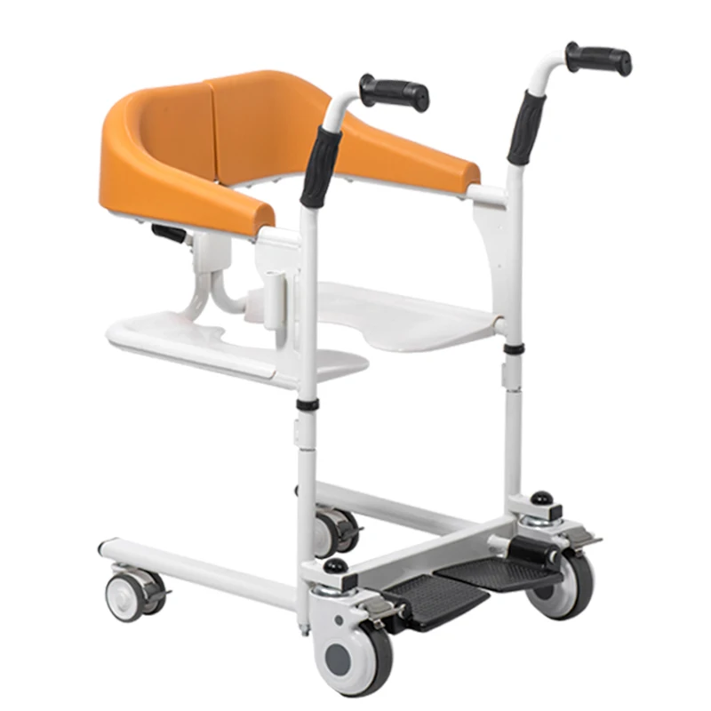 Mai kangxin patient transfer Lift system Chair with Commode Shower Wheel chair for Handicapped disabilities elderly paralyzed