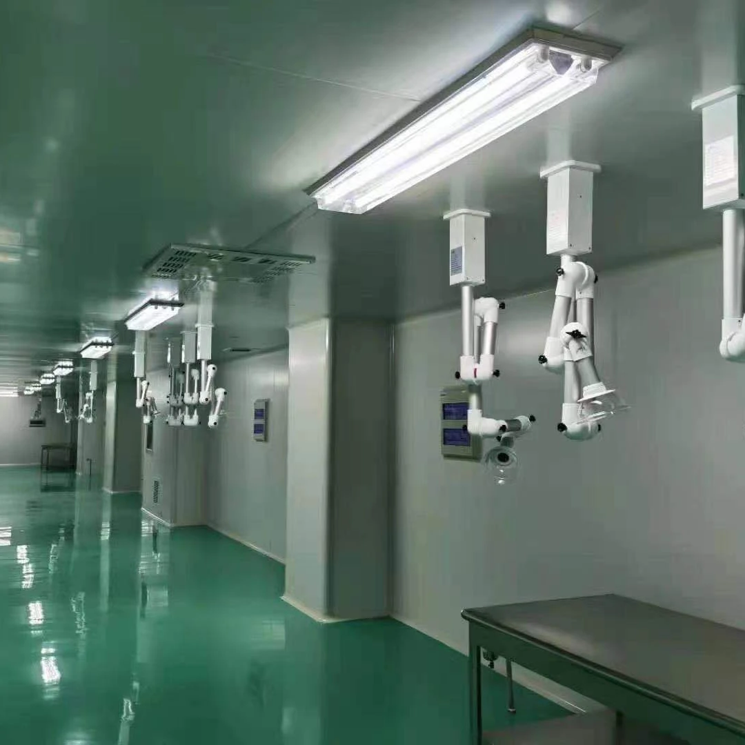 360 Degree Adjustment Direction Ceiling-Mounted Universal Suction Exhaust Vent Extraction Arm