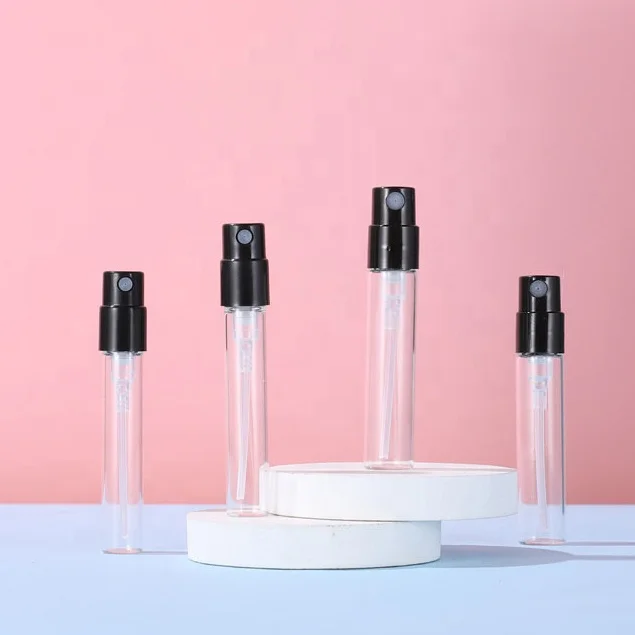 Tiny 2ml 5ml perfume sample tester bottle perfume spray glass vial