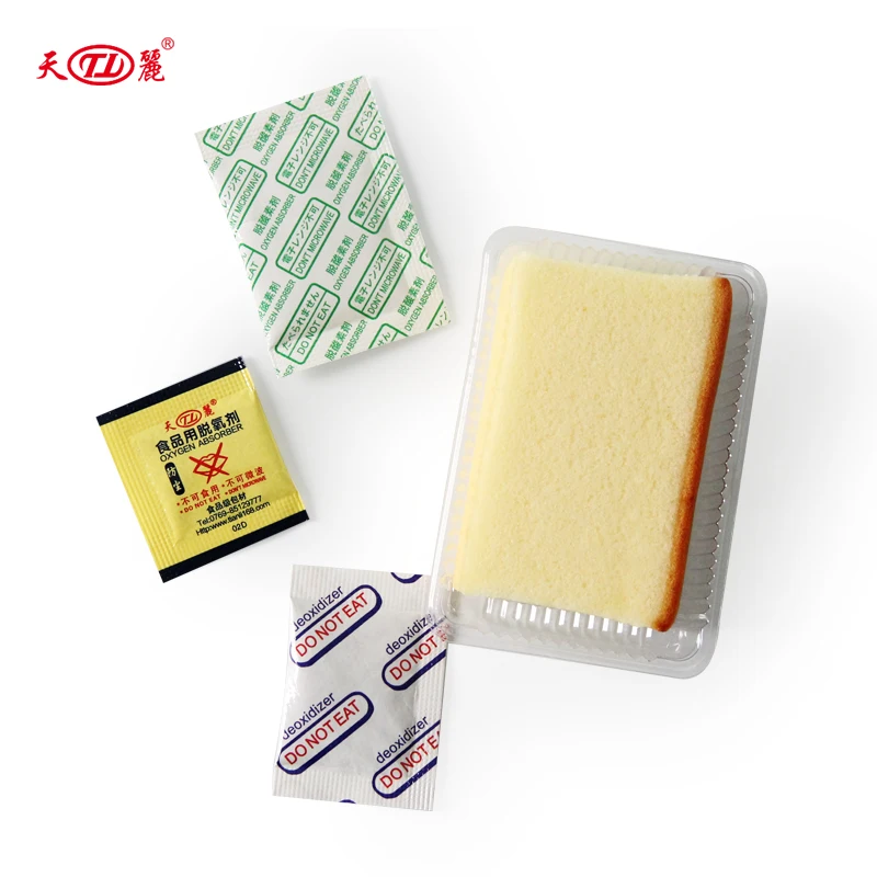 Абсорбирующий кислород, проходящий через металлоискатель, поглощение кислорода в пищевых продуктах и высвобождение абсорбирующего кислорода из диоксида углерода