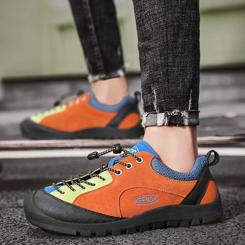 Women Men Lightweight Slip on Trekking Shoes Breathable Athletic Walking Jogging Fitness Tennis Shoes Sport Running Sneakers
