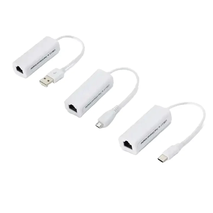 USB-A to Ethernet Adapter, 10/100 Mbps Network Adapter, RJ45 Wired LAN Internet Adapter for Nintendo MacBook Surface MacOS Linux