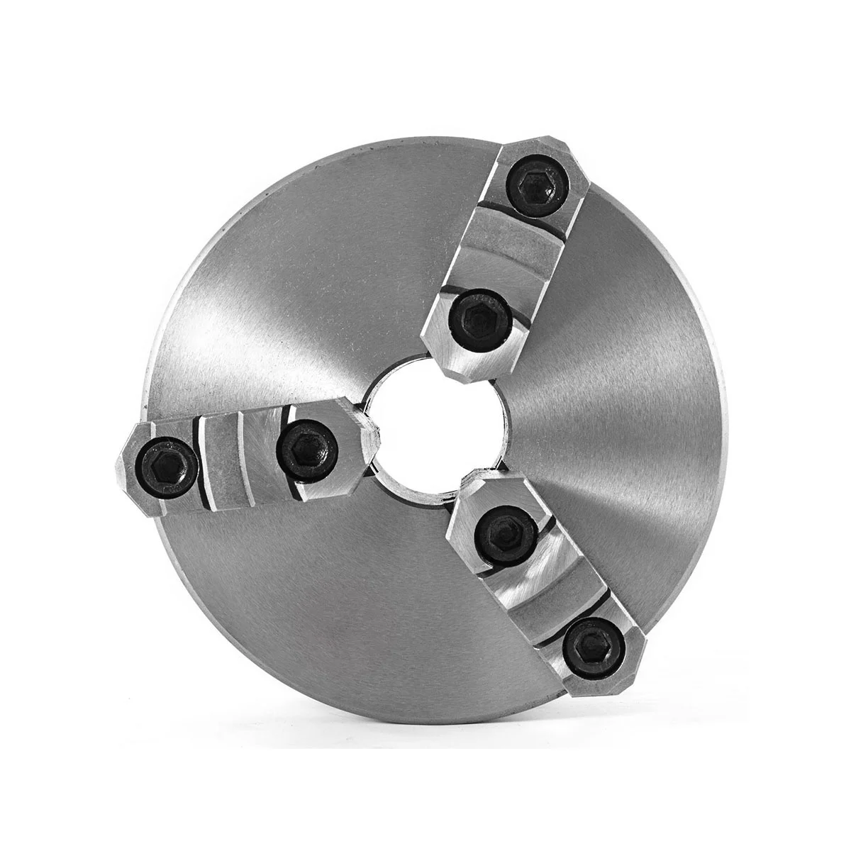 K11 series reversible two-piece jaws cylindrical adapter mount manual self centering 3 jaw lathe chuck