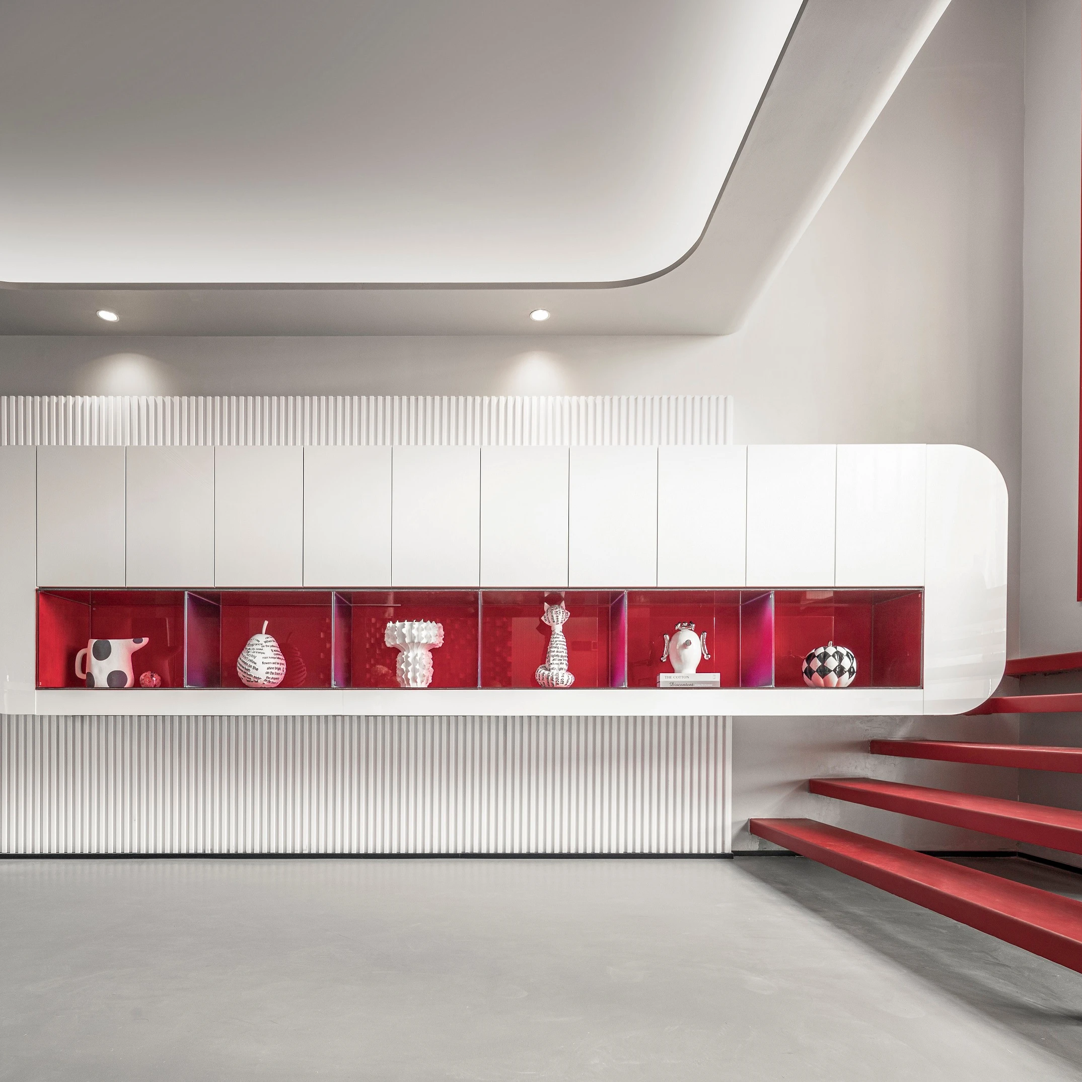 2022 New Modern Internet celebrity Style Commercial Office Loft Apartment Interior Design