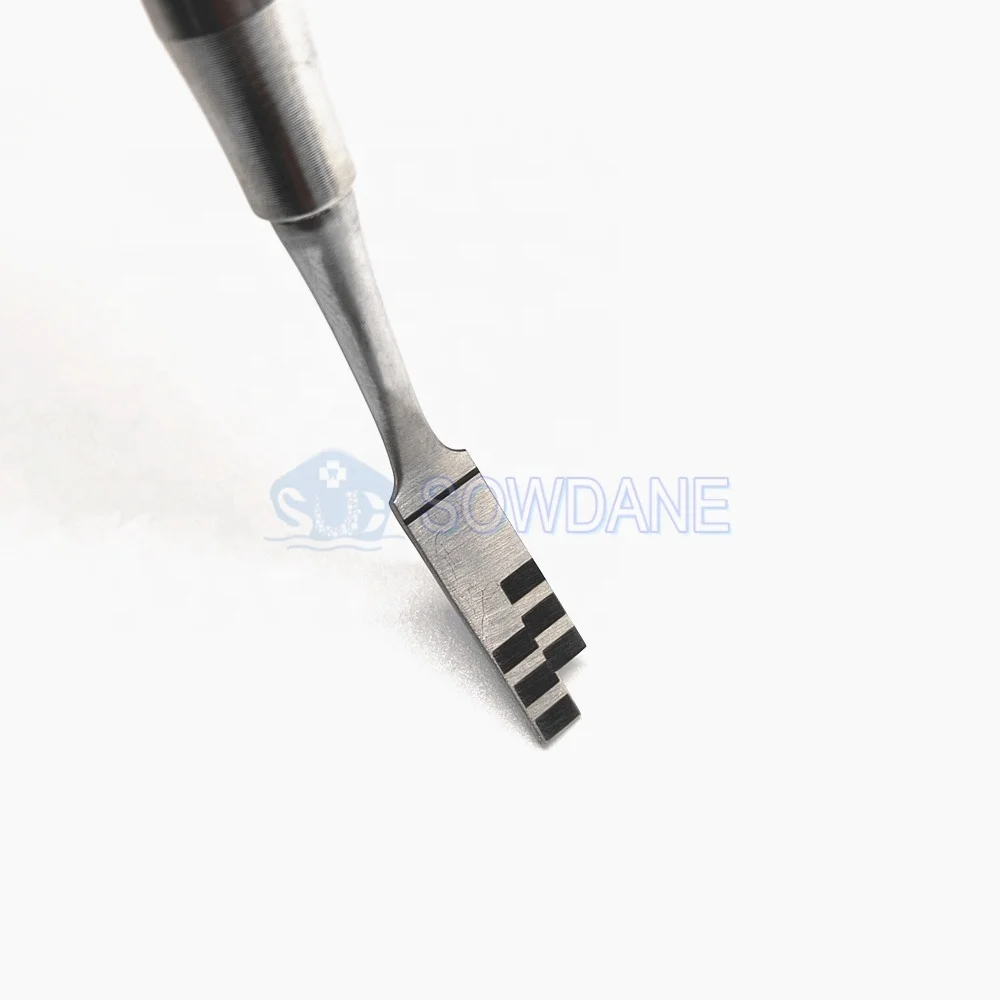 Dental Orthodontic Aesthetic Teeth Crown Proportion Gauge Dentist Implant Measuring Ruler Caliper Spatula Compactor