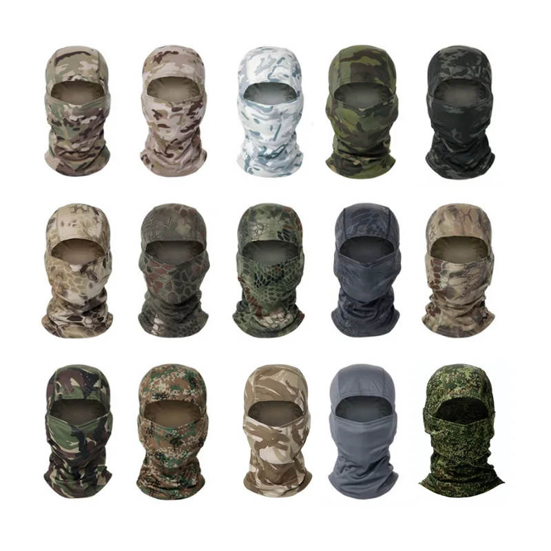 Hot Sale Desert Digital Balaclava Face Mask UV Protection Tactical Hood Cycling Motorcycle Balaclava Sport Mask for Men Women