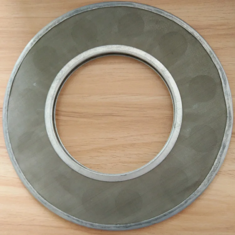 Brass aluminum filter disk, wrapped woven filter disk, high-precision micron stainless steel wire mesh filter disk