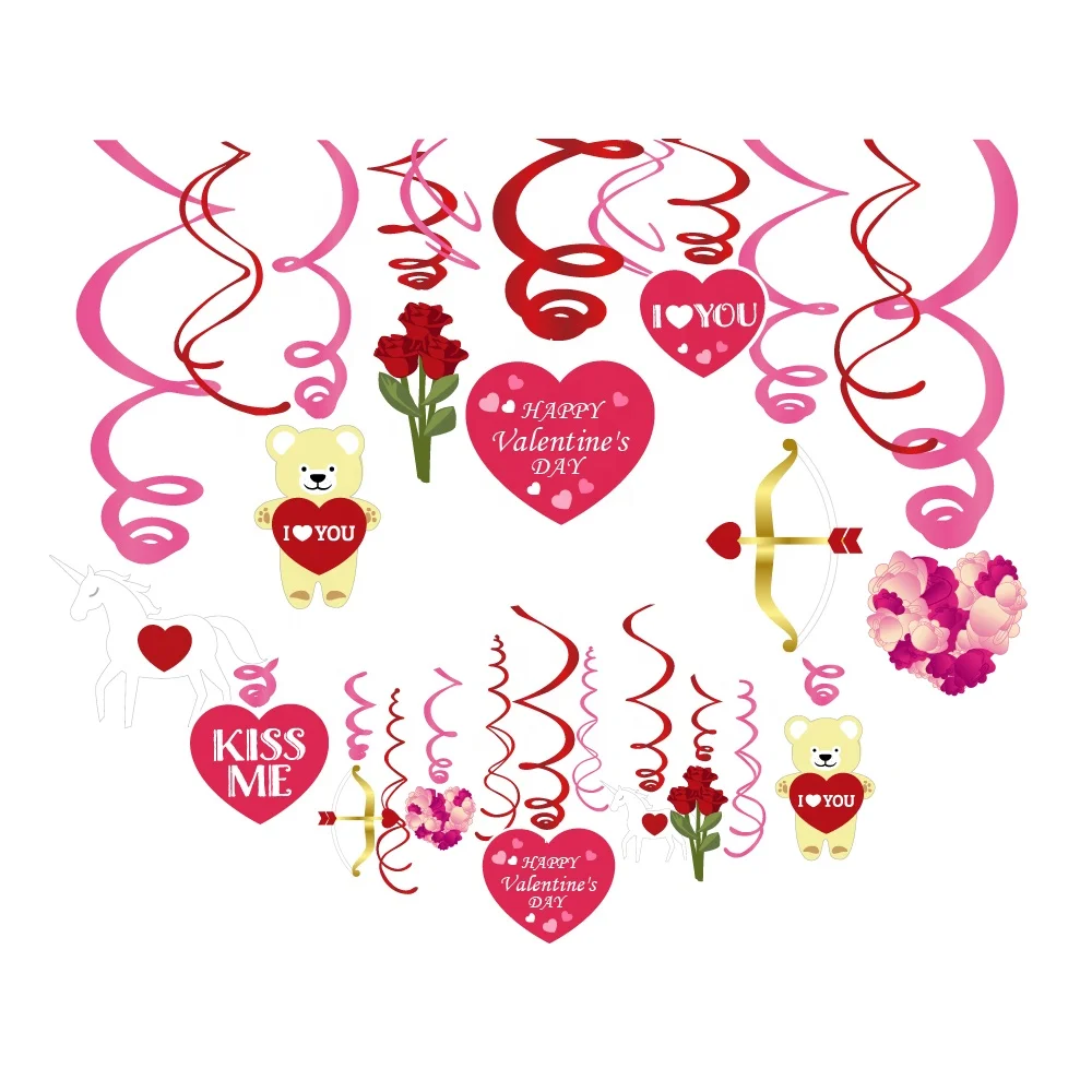 YISHU valentines day photo booth props DIY 42 packs party props valentines photo booth with bamboo stick