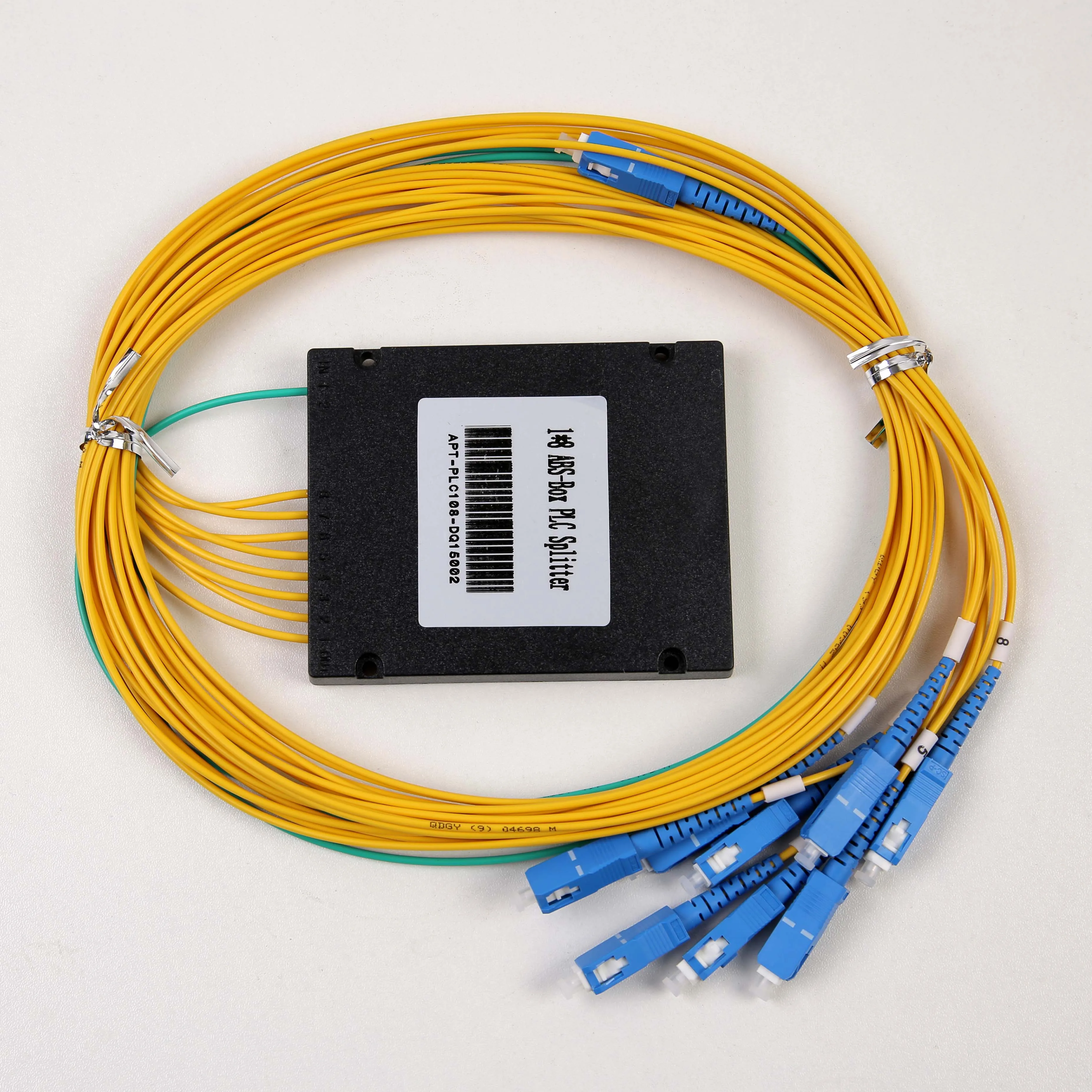 Factory Wholesale 1X2 1X4 1X8 1X16 1X32 1X64 Optical Fiber Sc Apc Upc Connector Steel Tube Type Plc