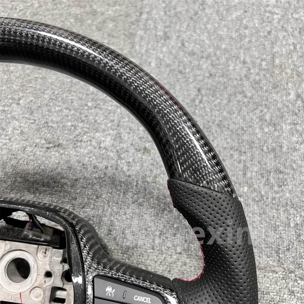 Custom Real Carbon Fibre Steering Wheel for Honda HATCHBACK Accord INSPIRE Civic 11th Generation