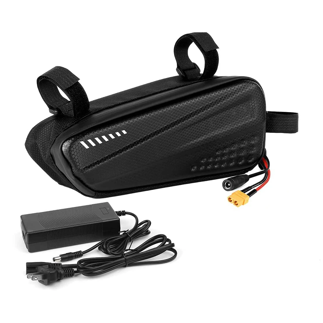 Литиевая батарея 36 в 48 в 8 Ач/10 Ач/12 Ач для электрического велосипеда, скутера, с водонепроницаемым корпусом, зарядное устройство 2 А и BMS для двигателя 250 Вт, 500 Вт, 600 Вт