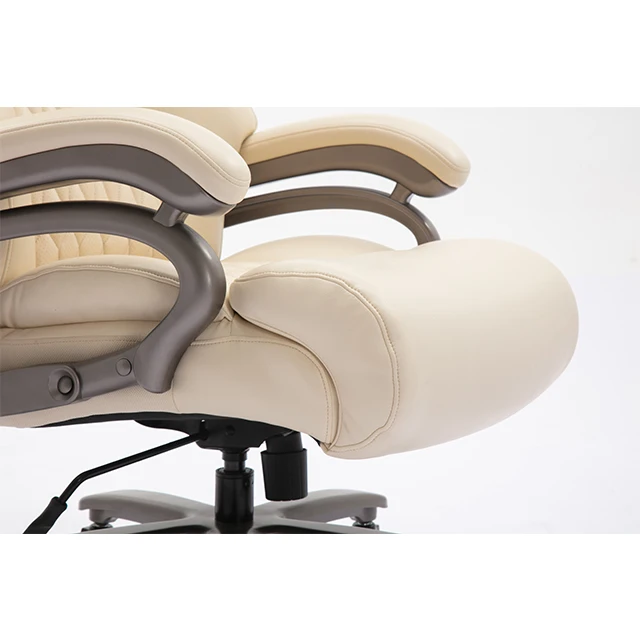 Big and Tall Office Chair for Heavy People High Back Extra Wide Heavy Duty Executive PU Office Chair Comfortable for Home Office