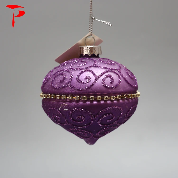 Конус Craftsman Рождество украшения шар анавоек с блестками