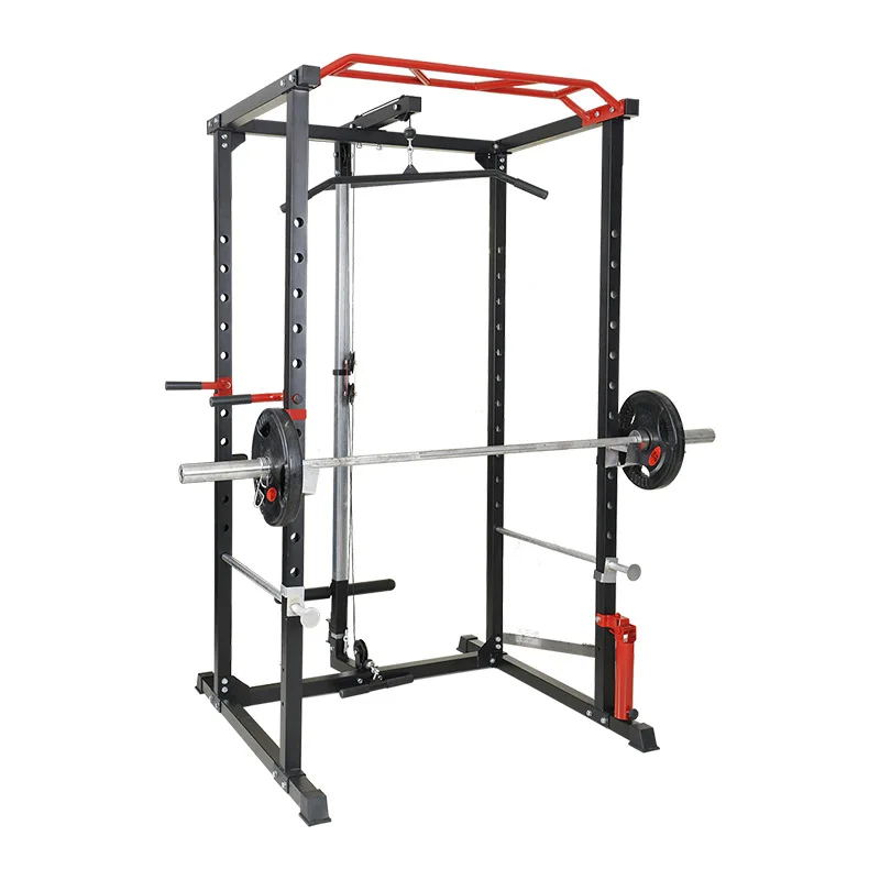 Hot selling fitness gym exercise equipment smith multifunction squat rack power cage