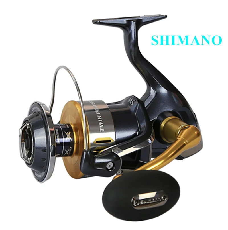  Shima-no TWIN POWER SW Series 4000 5000 6000 8000 100000 140000 Aluminum Metal Spool Waterproof Saltwater Spinning