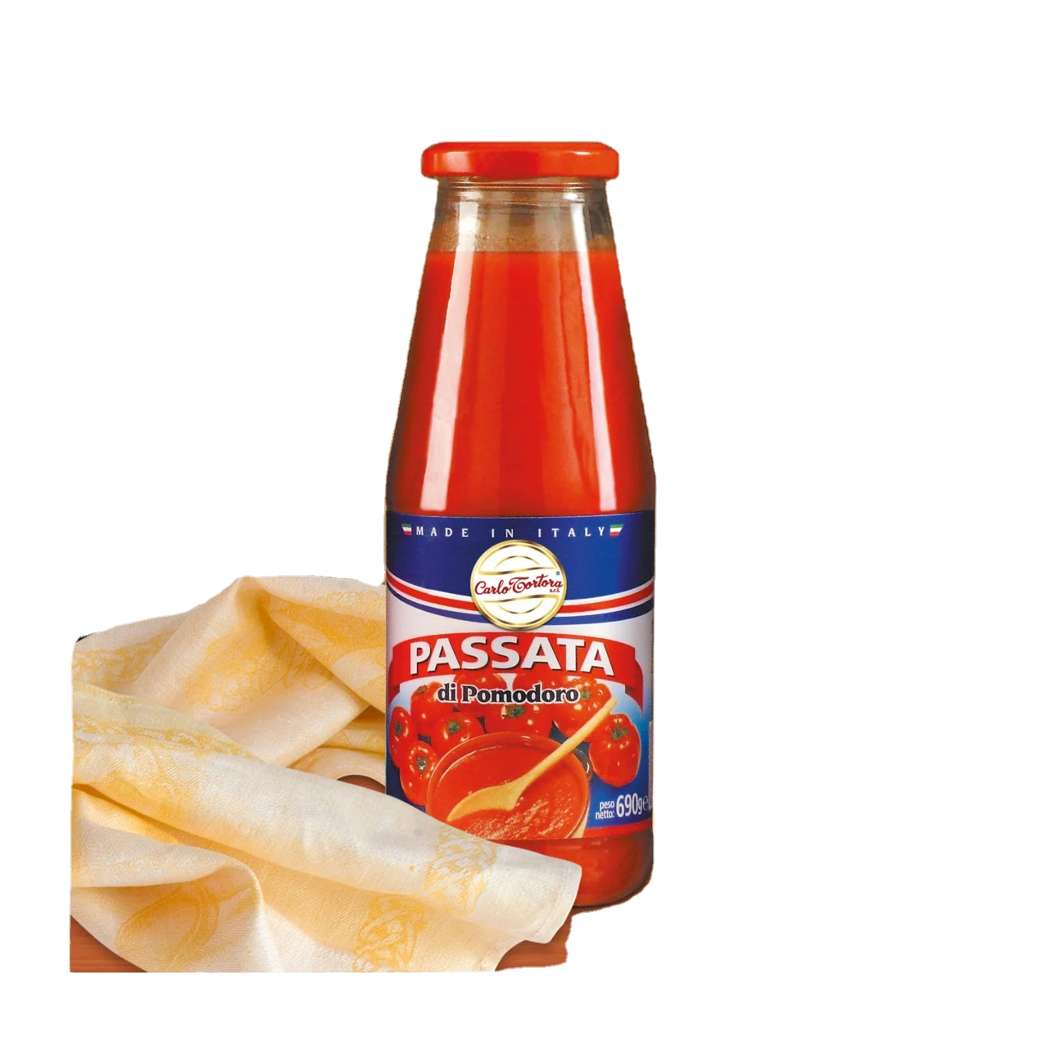 Hot Sale Tomato Sauce Produced with High Quality Italian Tomato to add Flavour to dishes Made in Italy