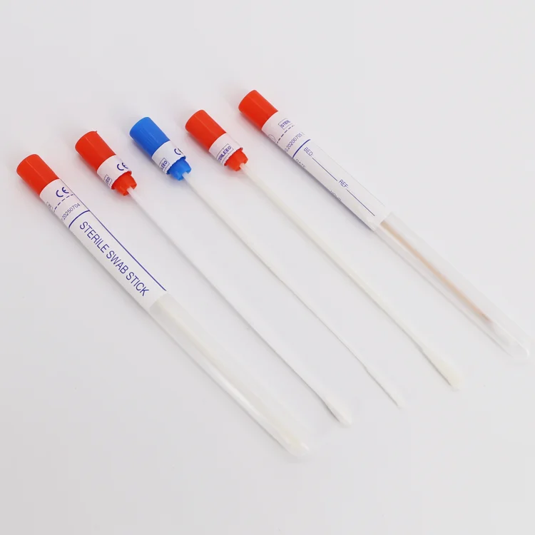Disposable Medical Oral Sponge Swab Stick Cotton Swab Plastic Stick