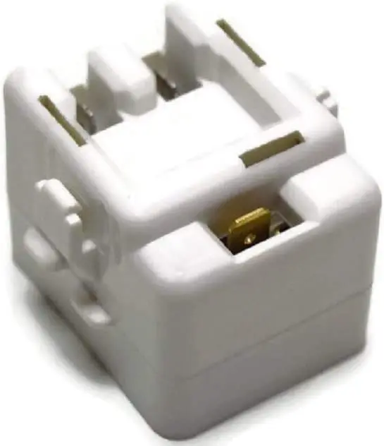 61005518 Refrigerator Relay and Overload Replacement Part- Exact Fit for Whirl-pool & May-tag Refrigerators