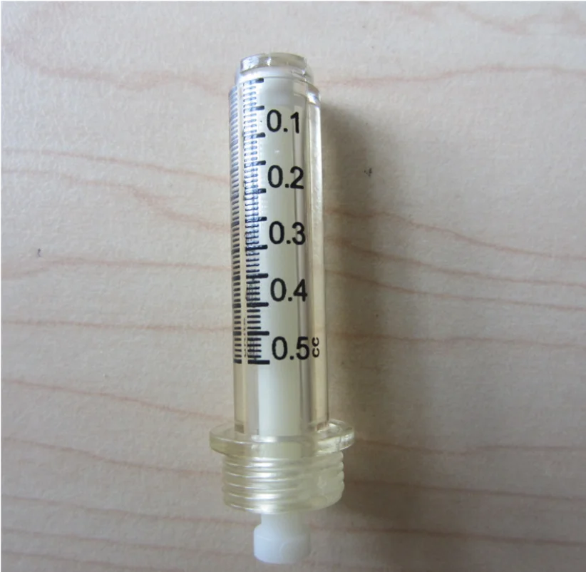 0.3ml/0.5ml ampoule head for hyaluronic injector pen OEM package