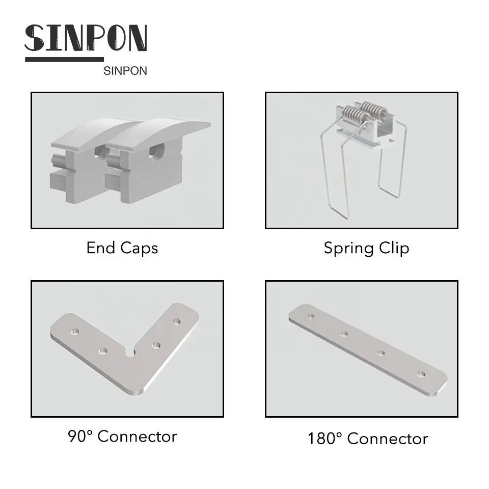ALU2519 25.1mm * 18.5mm Led Aluminum Profile