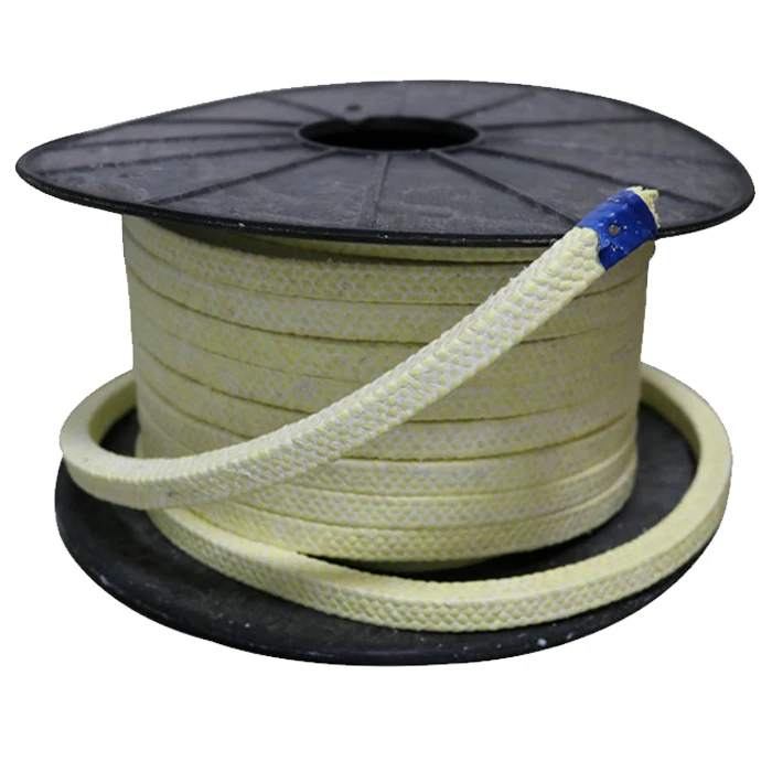 Wear Resistant Pure Aramid Fiber Gland Packing with Lubricant and PTFE