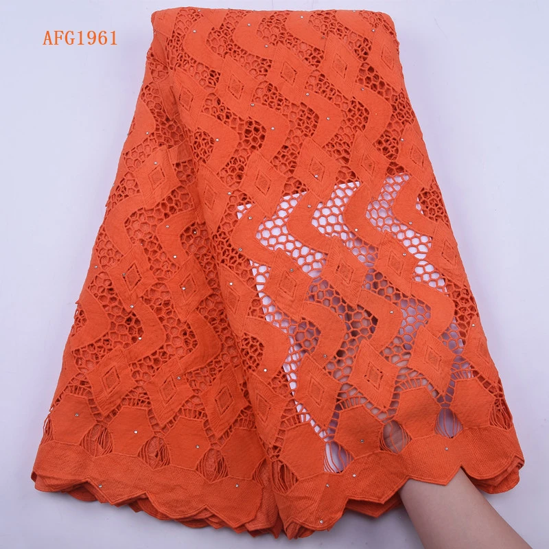 New Design Sky Blue Guipure Lace Fabric African Cord Lace Fabric High Quality Bridal Laces Embroidery Fabrics 1961