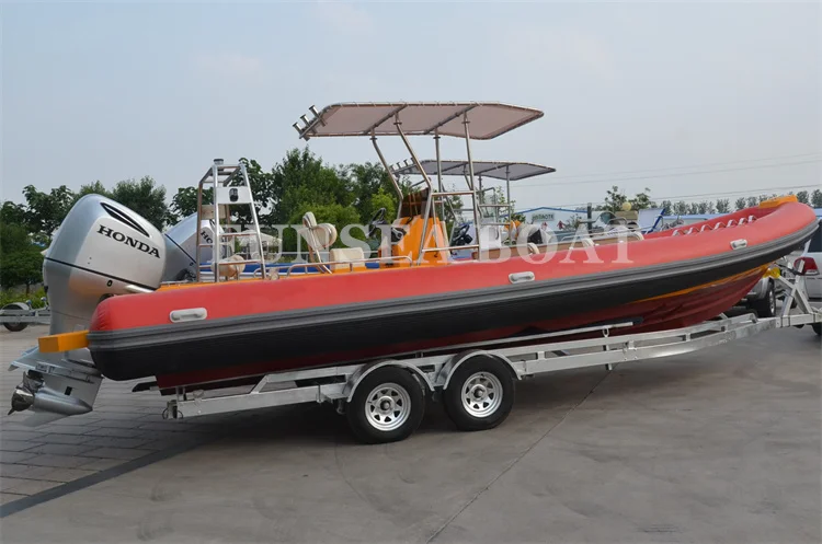manufacturer 28 ft 860 long uae fiber fiberglass luxury rib semi rigid inflatable yacht speed day boats for water sports