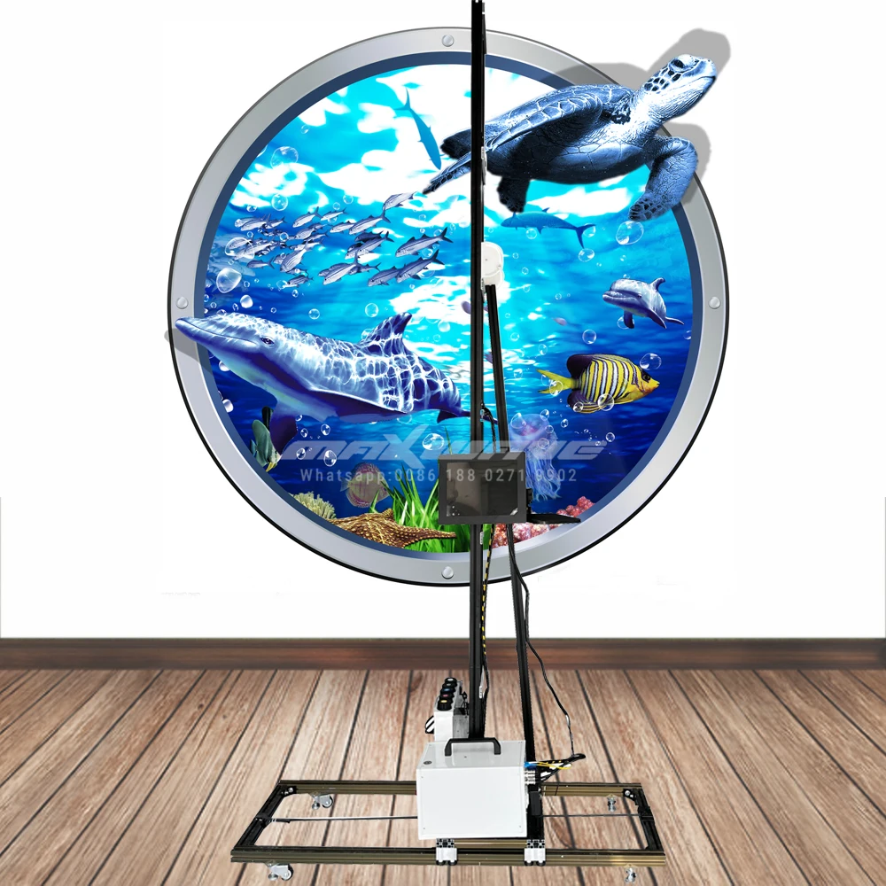 Vertical 3D Effect Wall Glass Wallpaper Metal UV Wall Printer Printing Machine