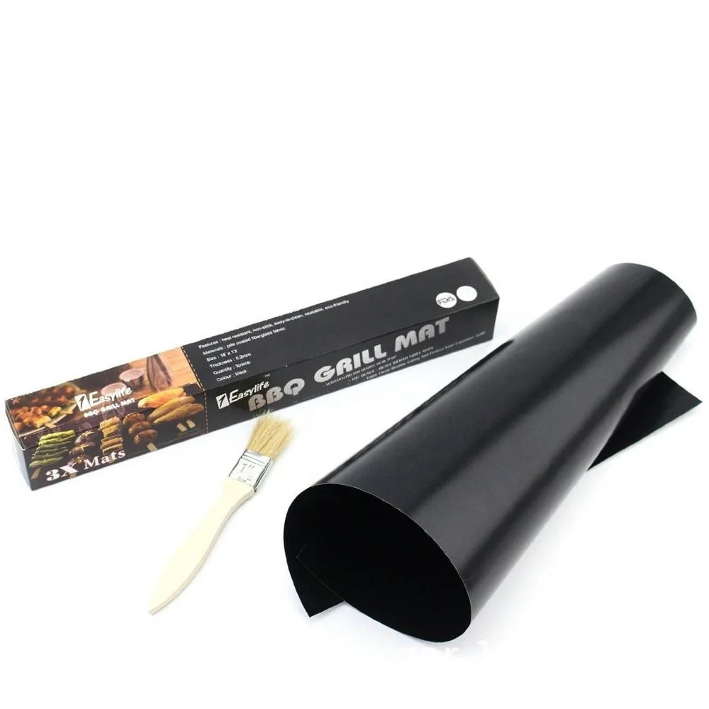 Non-stick Food Grade PTFE BBQ Grill Mat