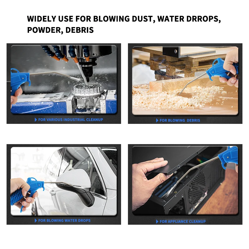 Pneumatic Tool Plastic Industrial Nozzle Tyre Air Blow Gun Air Duster Gun for Blowing Dust