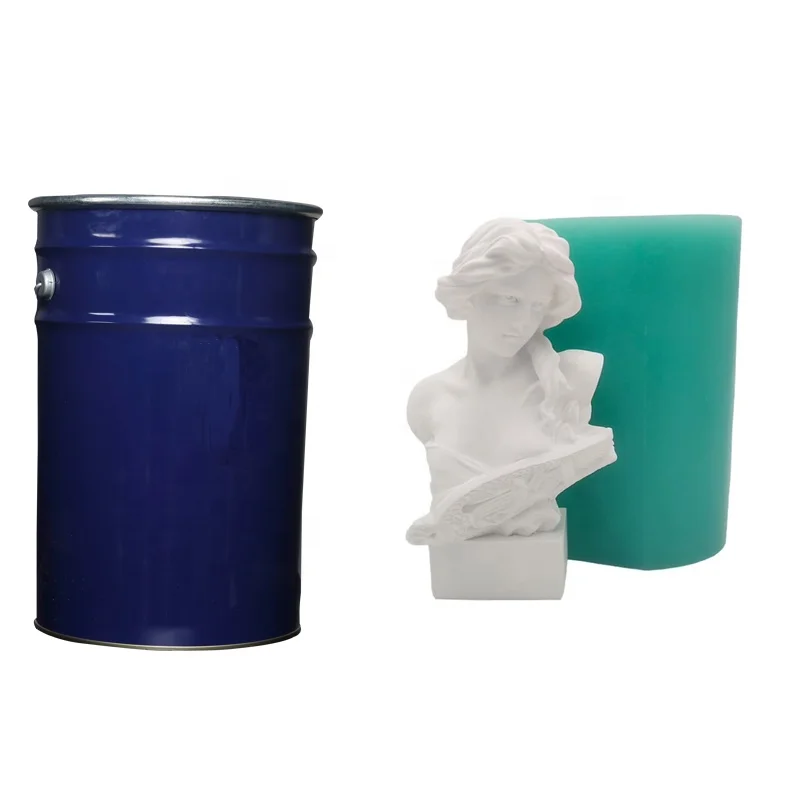 Liquid mold silicone rubber for gypsum plaster molds making