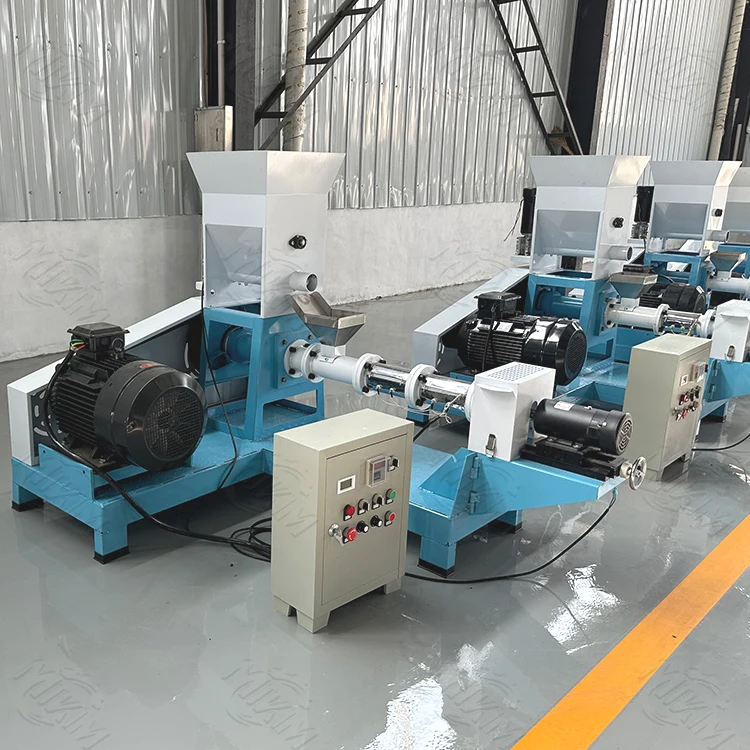 Floating Fish Feed Pellet Making Extruder Machine Prices Fish Feed Extruder Manufacturing Machine