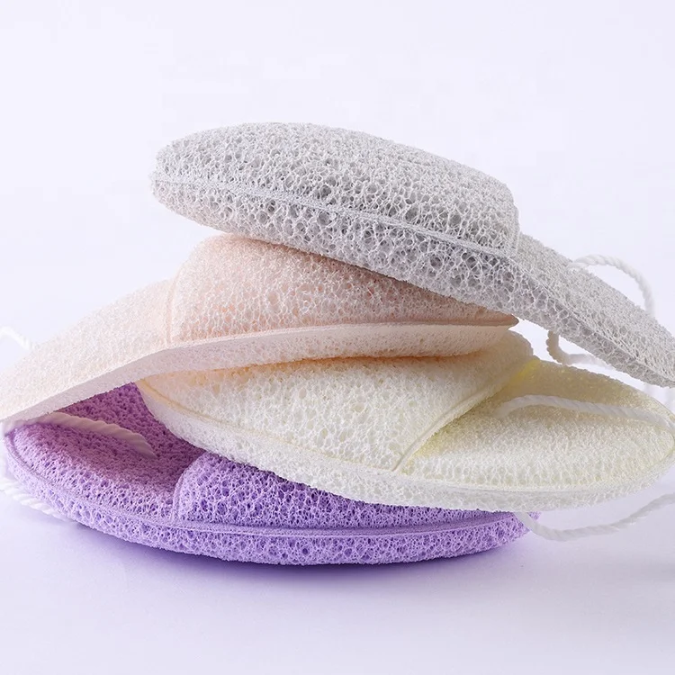 Wash Reusable Puff Daily Cleansing Puff Gentle Exfoliating Pads Konjac Glove Sponge Makeup Removing Dead Skin Facial Sponge