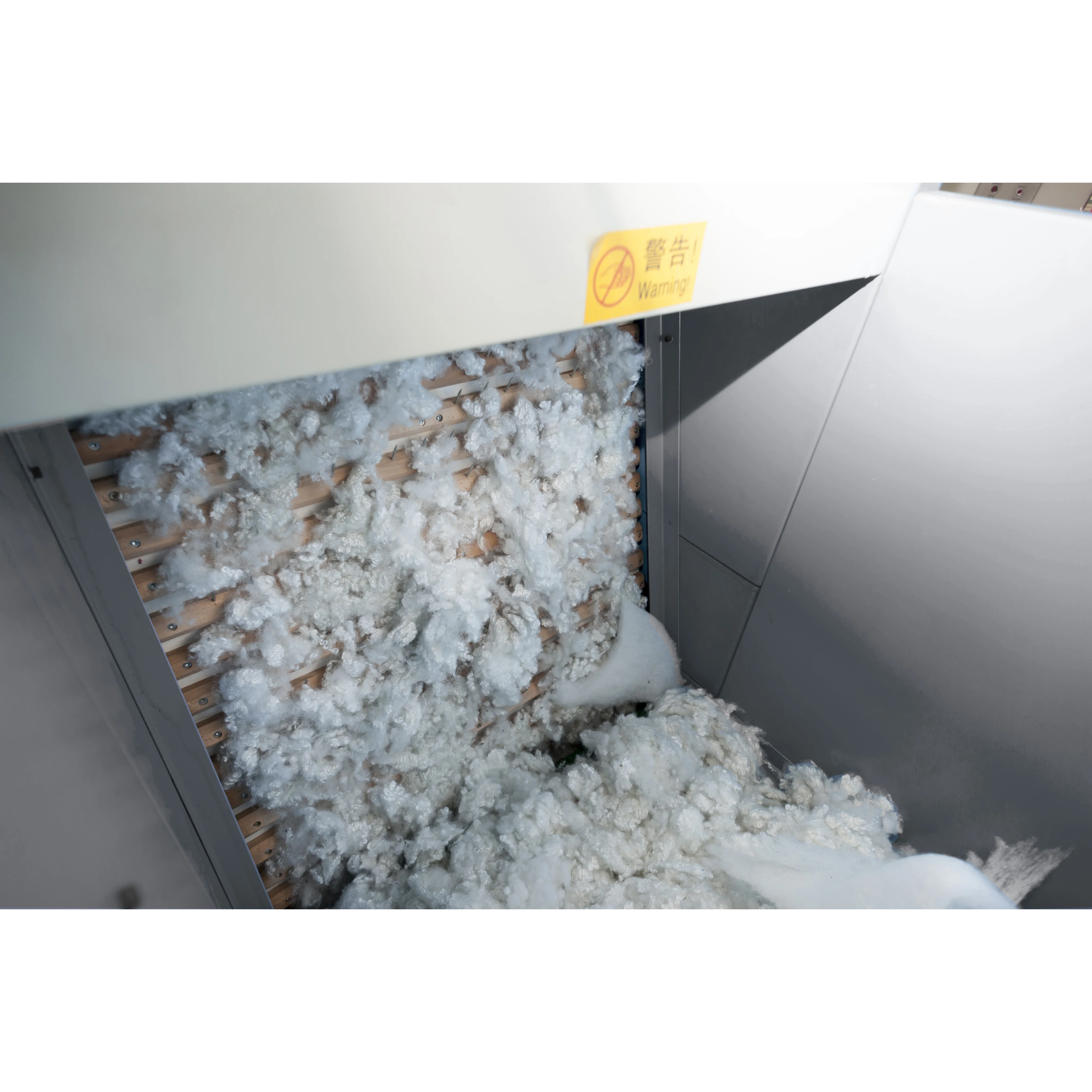 Polyester pearl cotton fiber wool carding filling machine for pillow factory online sales with fast