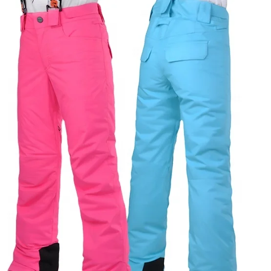 
Women Ski Pants Brands New Outdoor Sports High Quality Suspenders Trousers Women Windproof Waterproof Warm Winter Snow Snowboard 