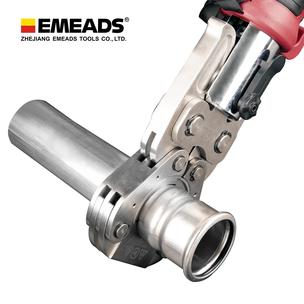 Emads GE-1550 Hydraulic Press Pipe Electric Tool Crimping Battery Copper Plumbing Tools
