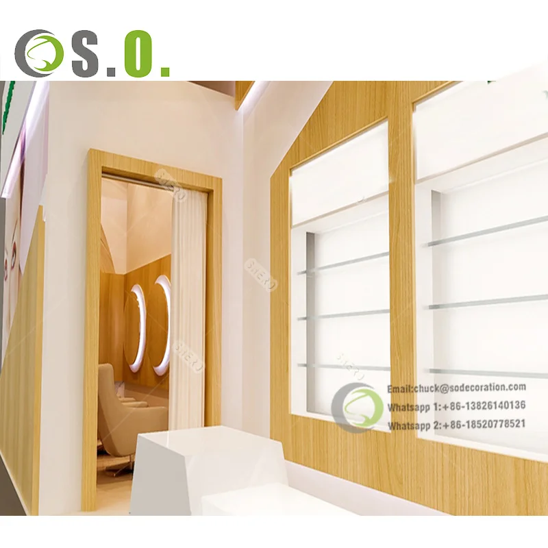 Interior Furniture Shopping Mall  Drugstore Display Showcase Pharmacy Furniture Interior Shelves For Pharmacy