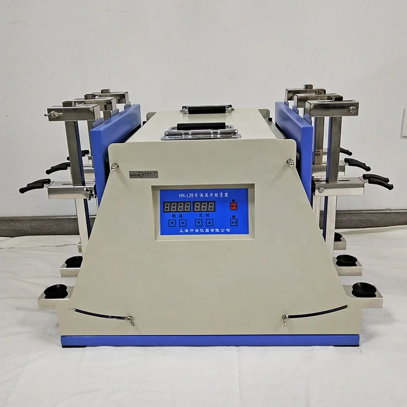 Двухсторонняя Вертикальная 1 литровая сепарационная Воронка DAXLUOT жидкий шейкер 10 держателей для образцов